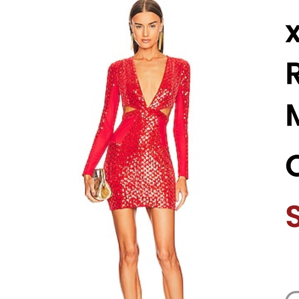Michael Costello X REVOLVE ELISE MINI DRESS
